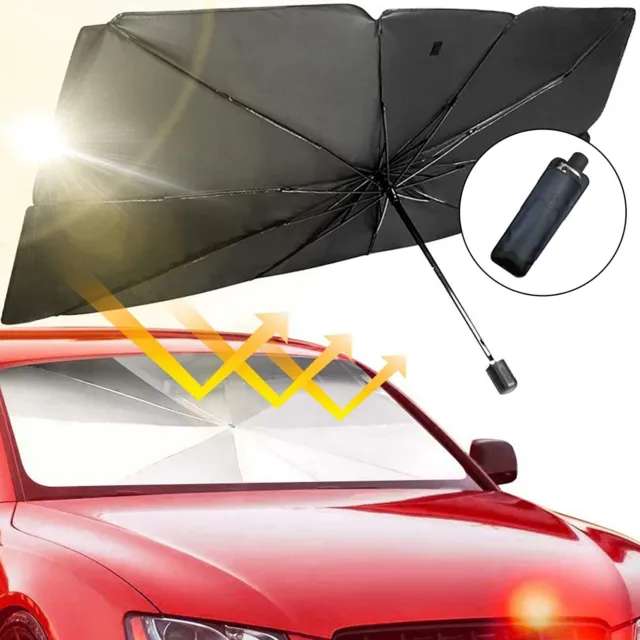 Foldable Car Windshield Sunshade Umbrella Front Window Cover Visor Sun Shade NEW