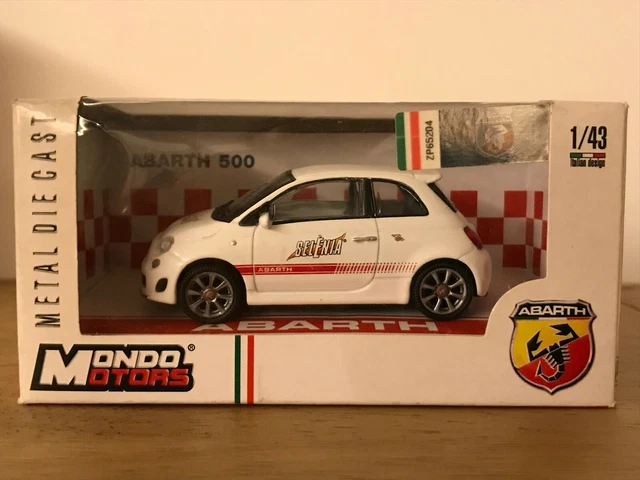 Fiat 500 Abarth rouge Motorama 1/43 eme - Collection