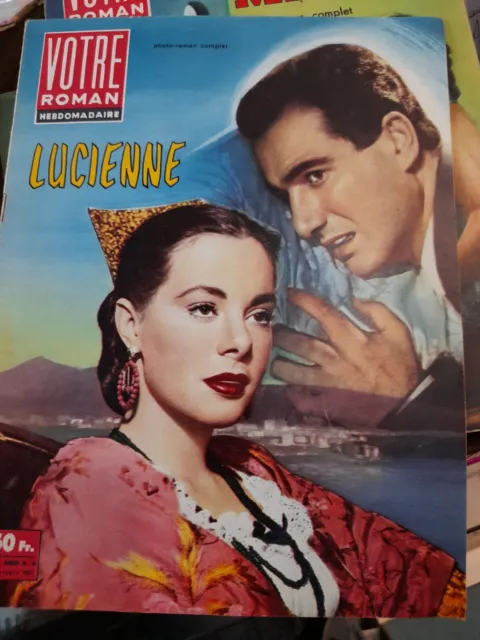 Revue cinéma Votre Roman 1ère année N°  31 de 1957 - Lucienne