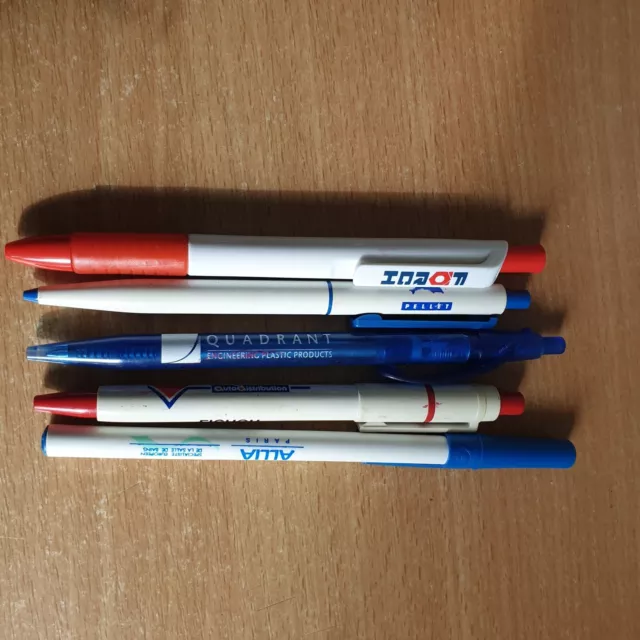 lots de 20 stylos publicitaires
