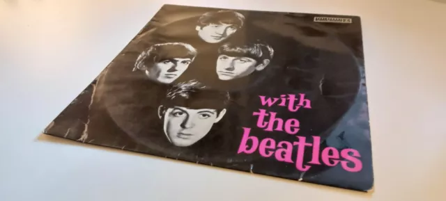 With The Beatles 1964 Early 1st Press GOLD LABEL Mono Australia PMCO 1206 Mono 3