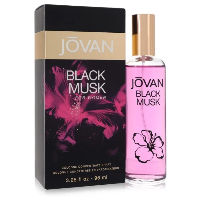 Jovan Black Musk by Jovan Cologne Concentrate Spray 3.25 oz / e 96 ml [Women]