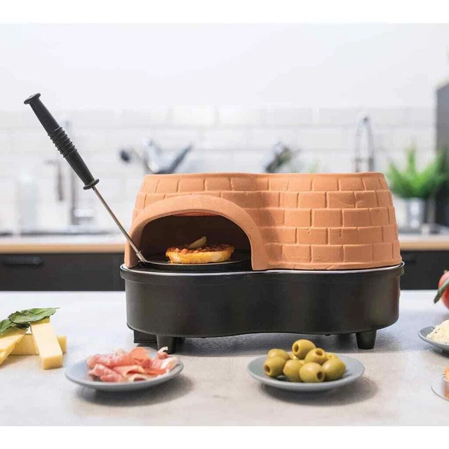 Livoo Appareil à pizza duo 650 W Noir Livoo