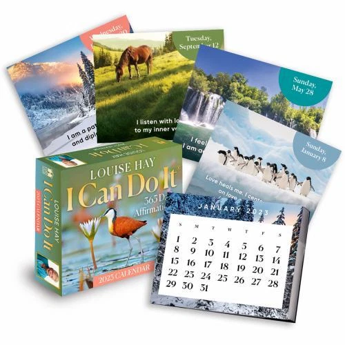 I CAN DO It 2023 Calendar 365 Daily Affirmations by Louise Hay 2022