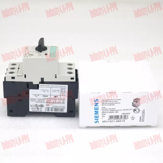 1PC New in box Siemens 3RV1021-4BA10 Motor protection switch One year warranty