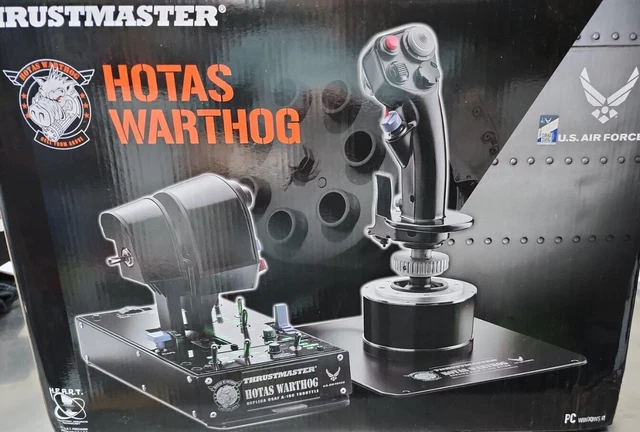 NUOVO JOYSTICK THRUSTMASTER Hotas Warthog Flight sim dcs a10 wt xplane