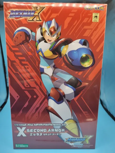Mega Man X - Model Kit Second Armour 1/12 Scale (USA Seller)