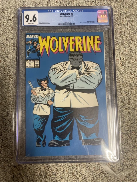 Wolverine #8 CGC 9.6 Graded Comic Book [Buscema Cover, Hulk Appearance]
