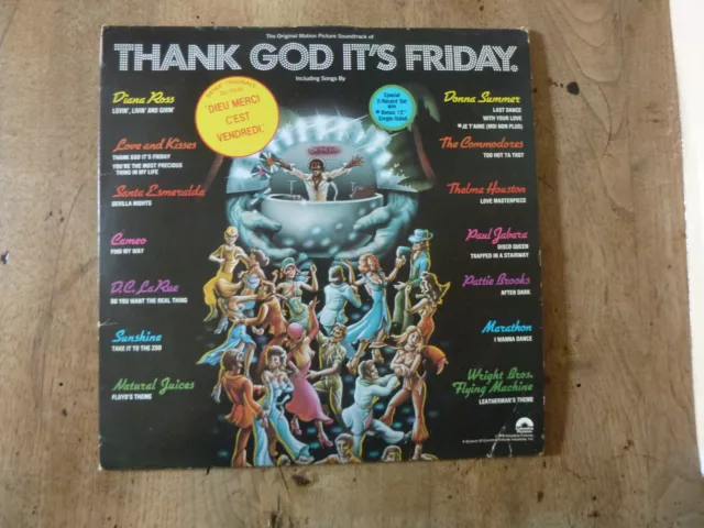 Thank God It's Friday (The Original Motion Picture Soundtrack) 3 × Vinyl, LP
