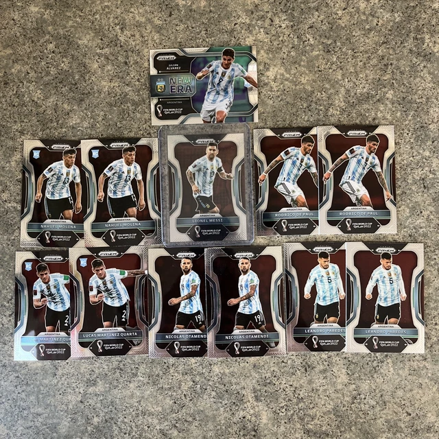 LIONEL MESSI More Argentina 2022 World Cup Prizm Soccer Cards Champs lionel-messi-more-argentina-2022-world-cup-prizm-soccer-cards-champs