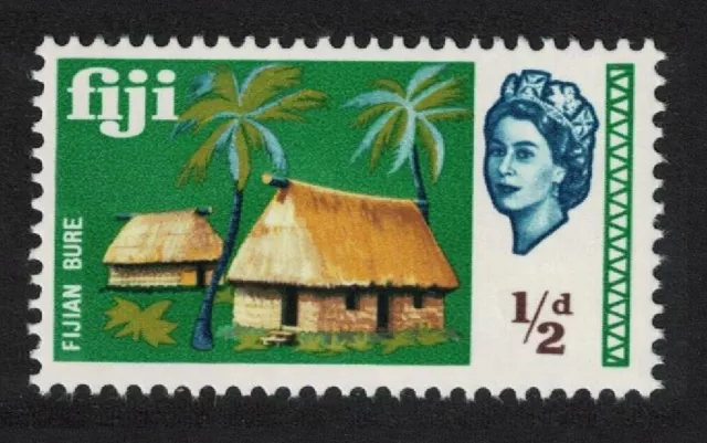 Fiji Bure Huts Dwellings Architecture ½d 1968 MNH SG#371 MI#212