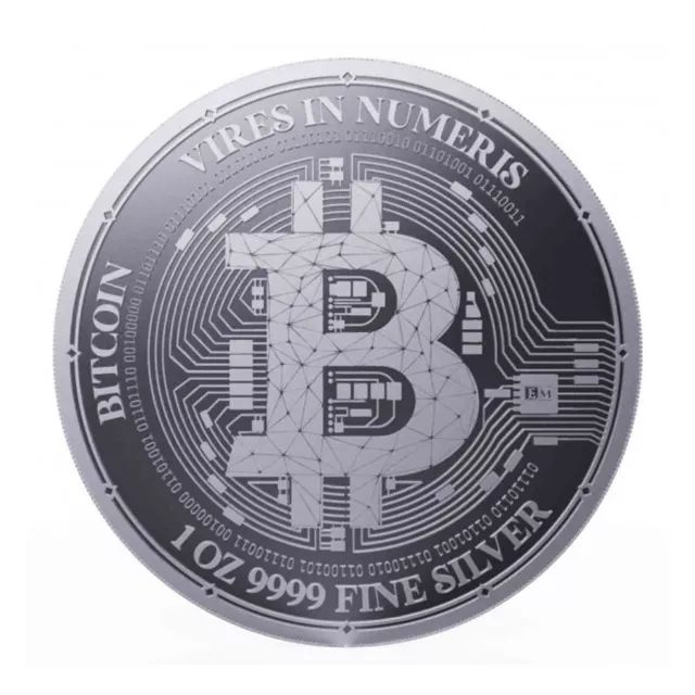 2023 Niue $2 1-oz Silver Bitcoin Crypto Currency Coin BU