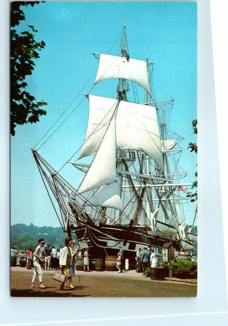Postcard - The Charles W. Morgan - New Bedford, Massachusetts