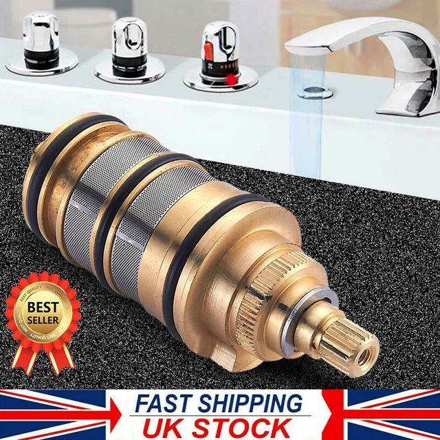 REPLACEMENT THERMOSTATIC CARTRIDGE Shower Bath Mixer Valve Bar Repair