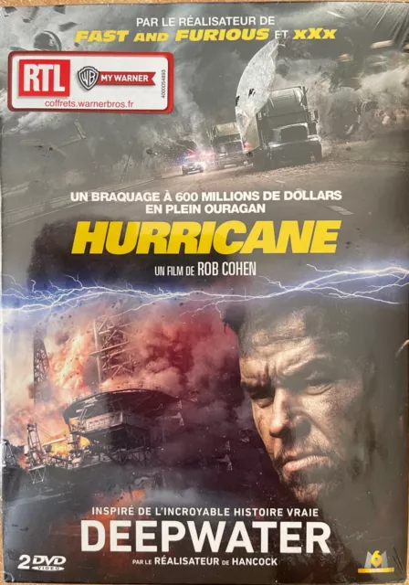 Deepwater + Hurricane 2 Films D Actions  2 Dvd Neuf Sous Blister