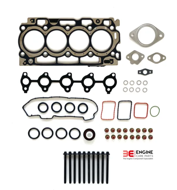 Set Guarnizione Testata & Testa Bulloni per Peugeot 1.6 HDI 8v DV6