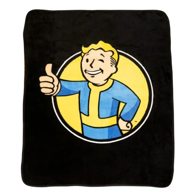 Manta ligera de lana Fallout Vault Boy | 45 x 60 pulgadas