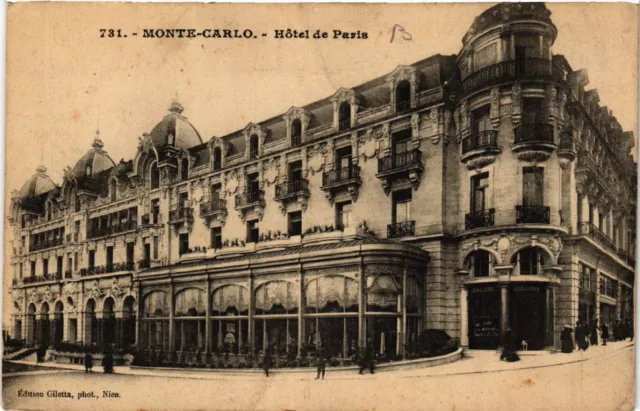 CPA AK MONACO - MONTE-CARLO - Hotel de Paris (477151)