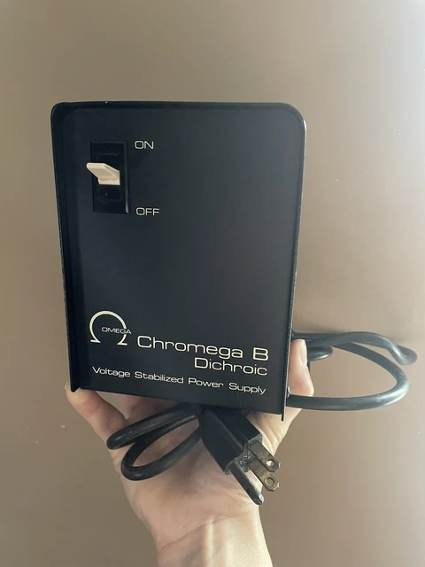 Omega Chromega B Dichroic Power Supply Older Model Made In USA
