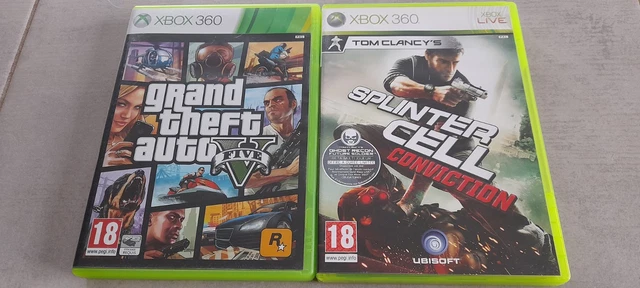 Lot De Jeux Xbox 360 : Splinter Cell, Hitman, Bionic Commando - Bon état
