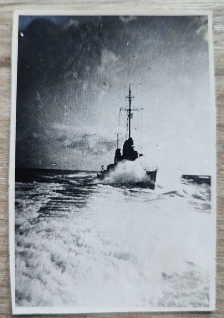 FRANKREICH BISKAYA 1943 Minensuchboot M34 Kriegsmarine 2.WK (6x8,5