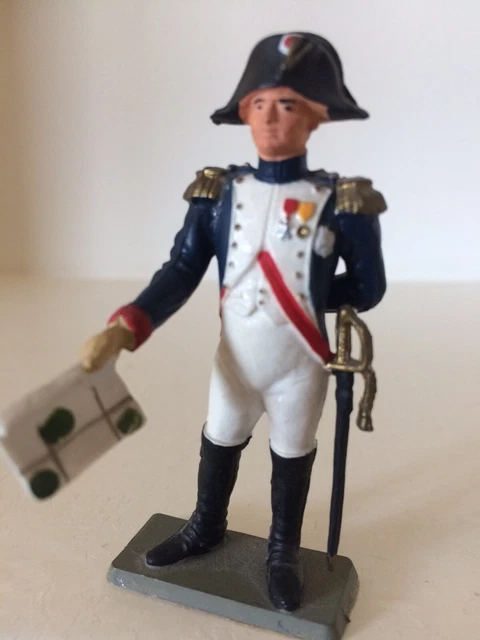 Figurine Starlux Napoléon / Murat En Tenue Rouge - Échelle 1:32 (60mm) - Plomb Peint - Occasion
