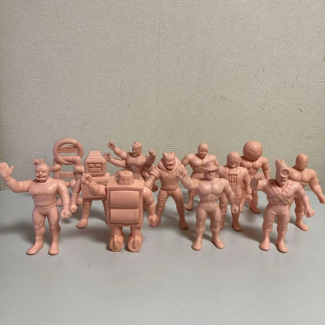 Lot De 15 Figurines Bandai Kinnikuman Kinkeshi Premium - Série Japonaise De Lutte, Neuf Sous Emballage