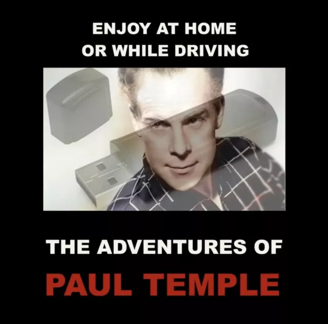 The Adventures Of Paul Temple 41 Hours Of Bbc Whodunnits On A Usb Flash Drive!