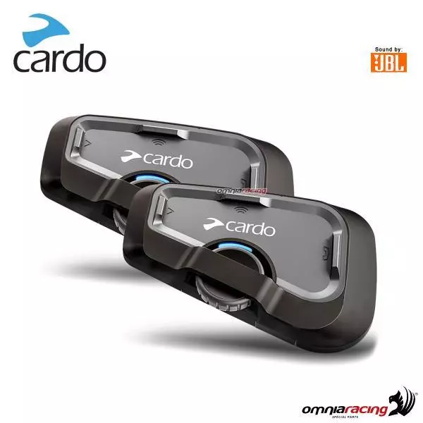 Cardo Scala Rider FREECOM 4x DUO interfono conference con 3 motociclisti 1,2 KM