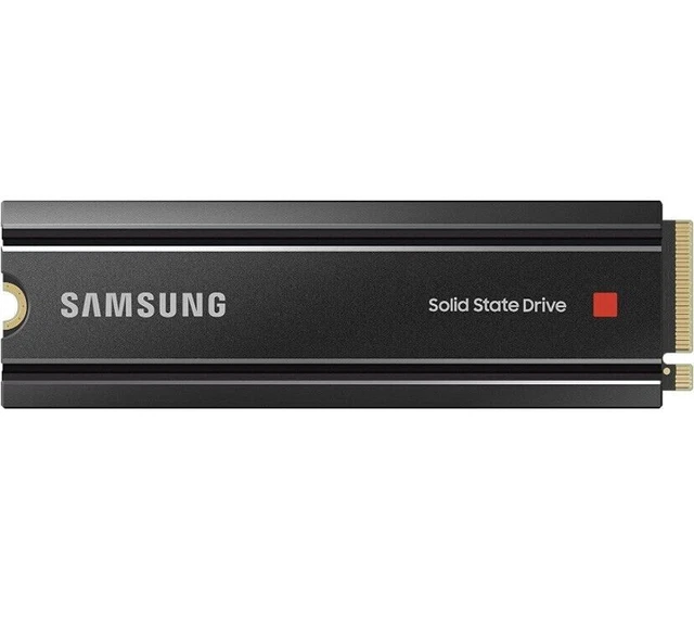 SAMSUNG 980 PRO 2TB NVMe Internal SSD with Heatsink Black (MZ