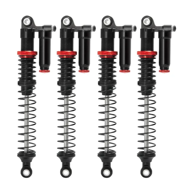 4PCS 90/100/110/120mm Piggyback Shock Absorber For 1/10 RC Crawler Accessories