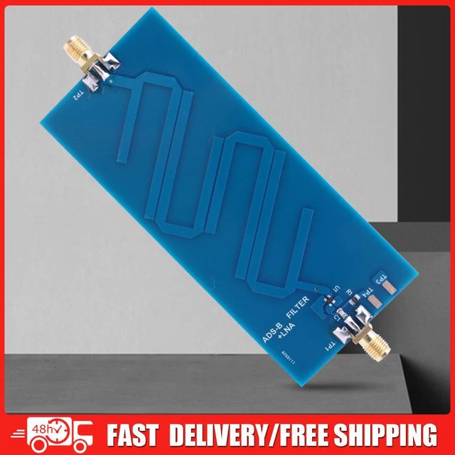 Breeshy 1090 MHz SAW Bandpassfilter - Mini Filter Für SDR Empfänger