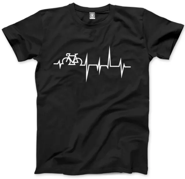 Bike Heartbeat - Cycle Biker Cycling Kids T-Shirt