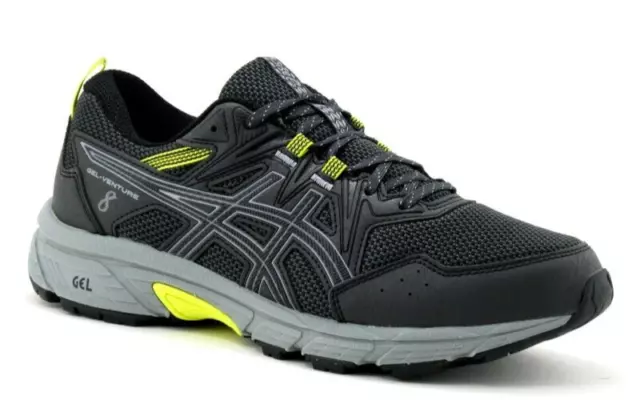 Asics Gel Venture 8 Graphite Grey Homme Running Trail Taille 45 US 11 - NEUF