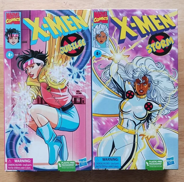 MARVEL LEGENDS VHS 90s X-Men Animated Jubilee Storm LOT New $70.47 ...