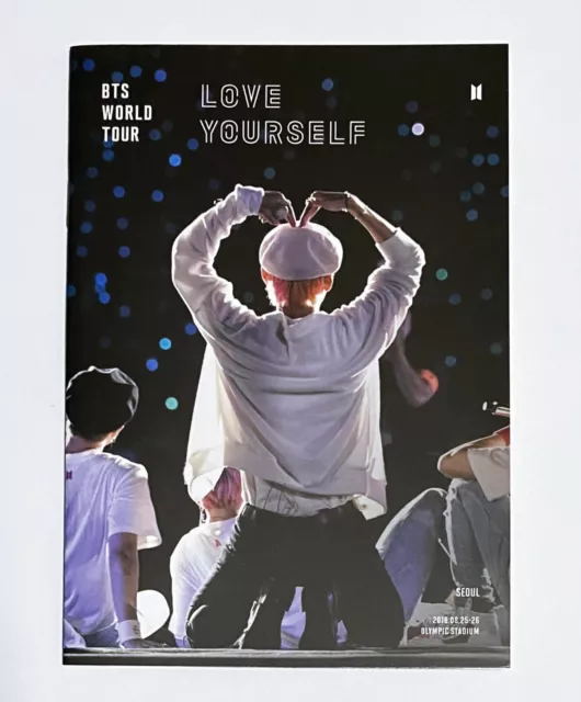 BTS V Taehyung World Tour Love Yourself Seoul Blu-ray Official Photobook Booklet