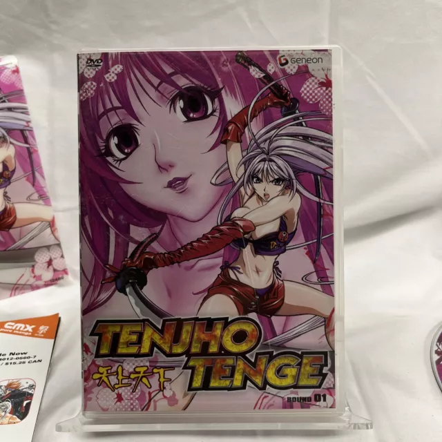 Mangaminx's Lair: Tenjho Tenge DVD #4