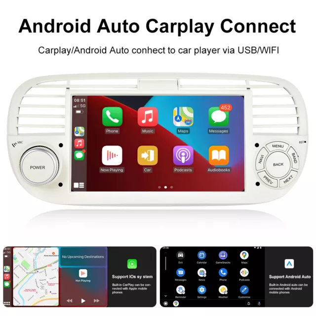 AUTORADIO GPS 12,3 Android 13 CarPlay per Mercedes Classe C/GLC/V/X W205  X253 EUR 409,99 - PicClick IT