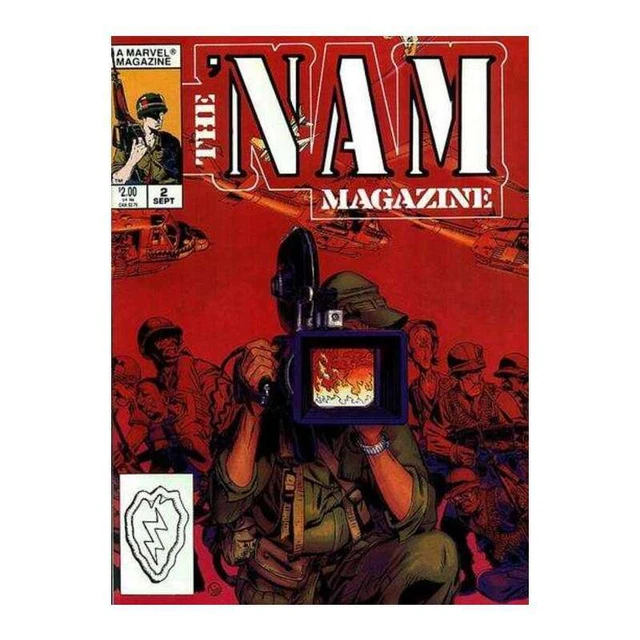 Nam Magazine #2 in Very Fine condition. Marvel comics [p&