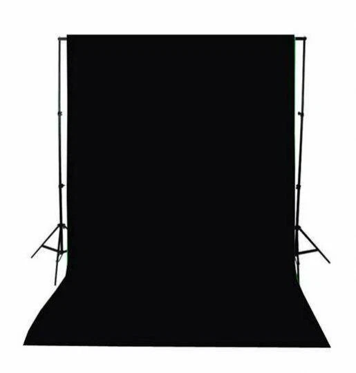 BLACK SCREEN FABRIC For Zoom Tik Tok OBS Background (2M) Backdrop 5.36