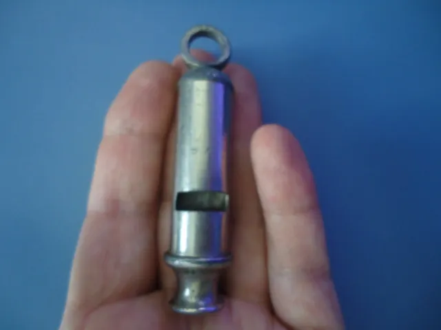 Vintage metal  whistle 2