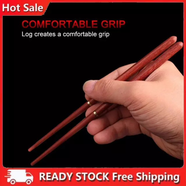 Folding Chopsticks Outdoor Camp Picnic Travel Portable Tableware (Coffee)