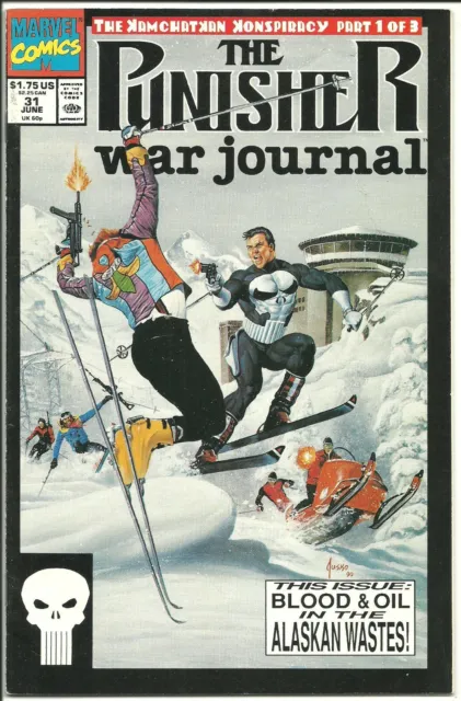 Punisher War Journal (1988) #31 - #43 Lot of 13 Comics Run VF 8.0 to NM- 9.2