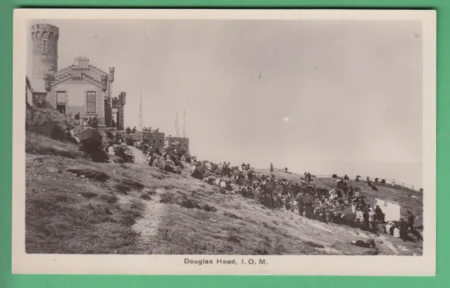 🌞 Crowds On Douglas Head, Isle Of Man - Real Photo (Rp)😊Buy 2 Get 1 Free