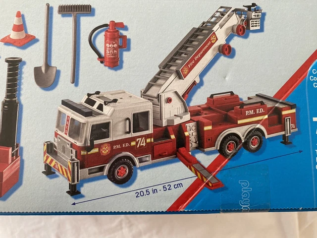 PLAYMOBIL Pack City Action Camion Pompiers + Ambulance pas cher