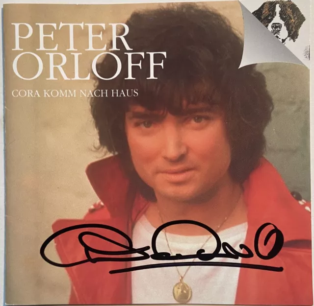 Peter Orloff signiert CD Original Unterschrift Autogramm Signed Signatur