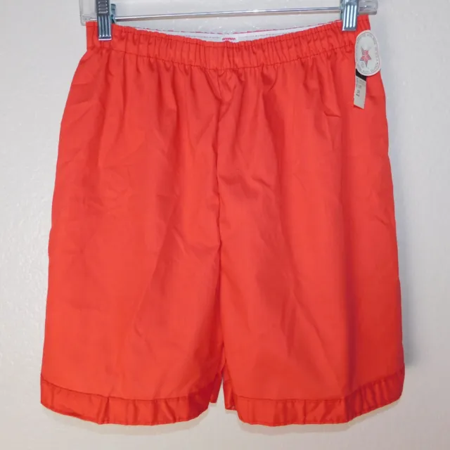 Vintage Special Effects Shorts Made in USA Men's Size Large Red Surf NWT