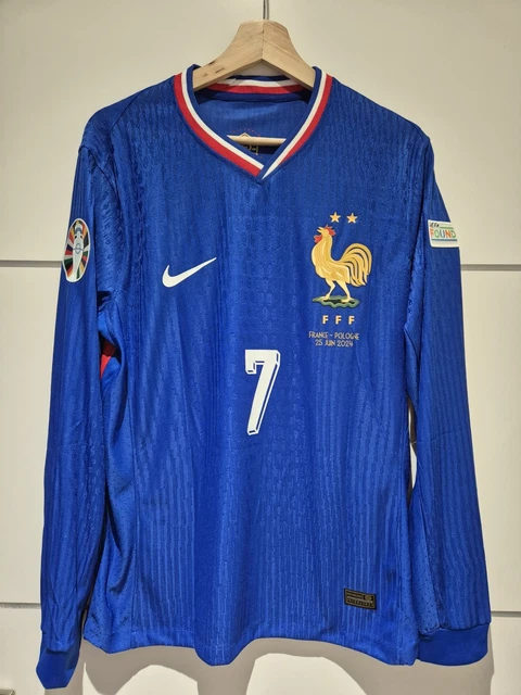Kit Patch Flocage Griezmann #7 – Maillot France FFF – Euro 2016 Finale – Neuf Sans Emballage