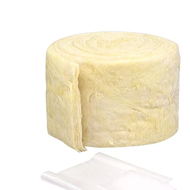 6 In. X 25 Ft. Yellow Fiberglass Pipe Wrap Insulation
