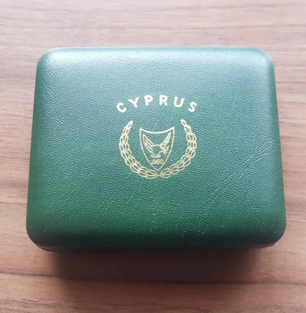 1963 Cyprus Proof Coin Set Royal Mint Case In Original Packaging (No Coins)